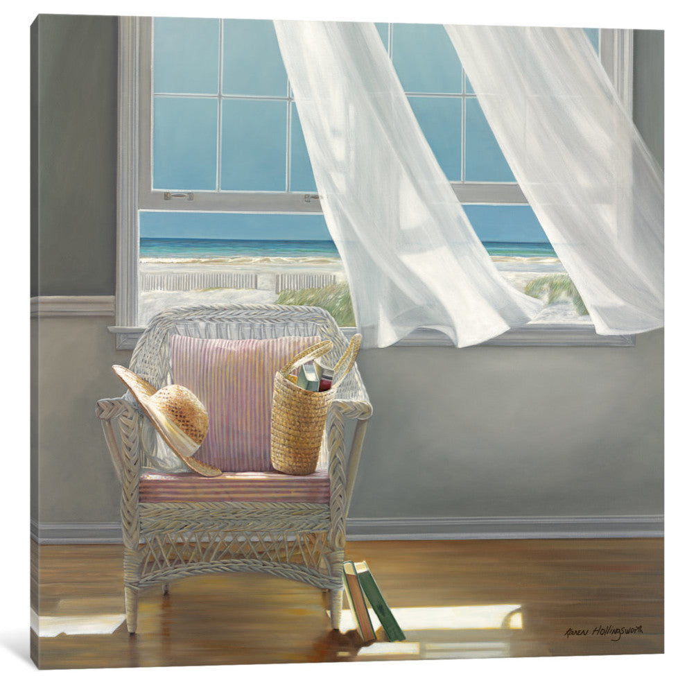 "Getaway" by Karen Hollingsworth, 26x26x1.5