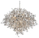 Flurry 17 Light Down Chandelier With Chrome Finish
