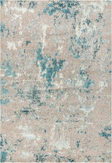 Contemporary POP Modern Abstract Vintage Area Rug, 5 X 8