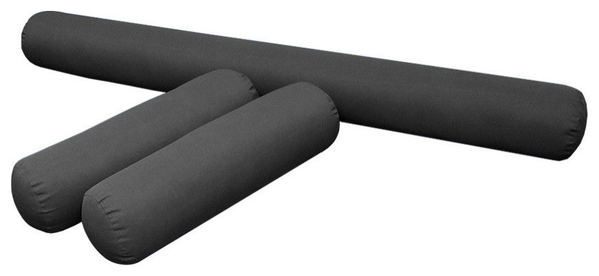 S6 Queen Size Knife Edge Mattress Bolster Pillow Outdoor Slip Cover ONLY AD003