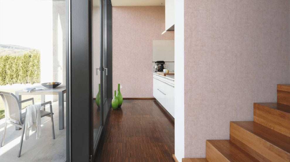 Plain Textured Wallpaper Featuring Painted Wall, 374232