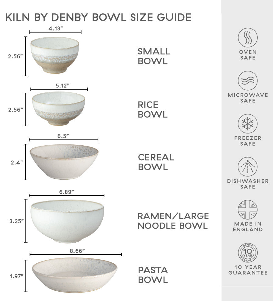 Kiln by Denby Rice Bowls, Set of 4