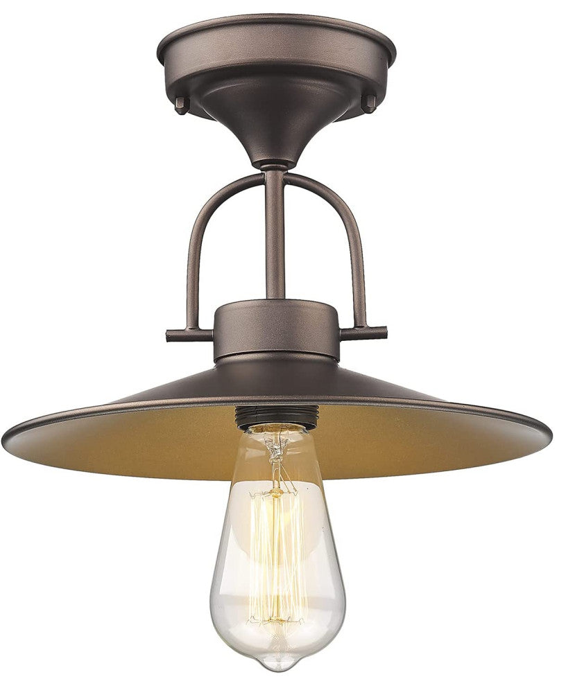 Farmhouse Light Fixtures Ceiling Mount Rust Flush Ceiling Lamp