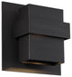 Pandora 9" LED Outdoor Wall-Light 3000K, Black