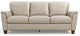 Lv01299 Sofa , Beige Leather Pacific Palisades ( 1-Piece /1Ctn