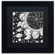 Hello Angel ''Dream Catcher'' Art, Black Frame, Black Mat, 11x11