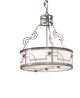 25 Wide Revival Deco Cilindro Inverted Pendant