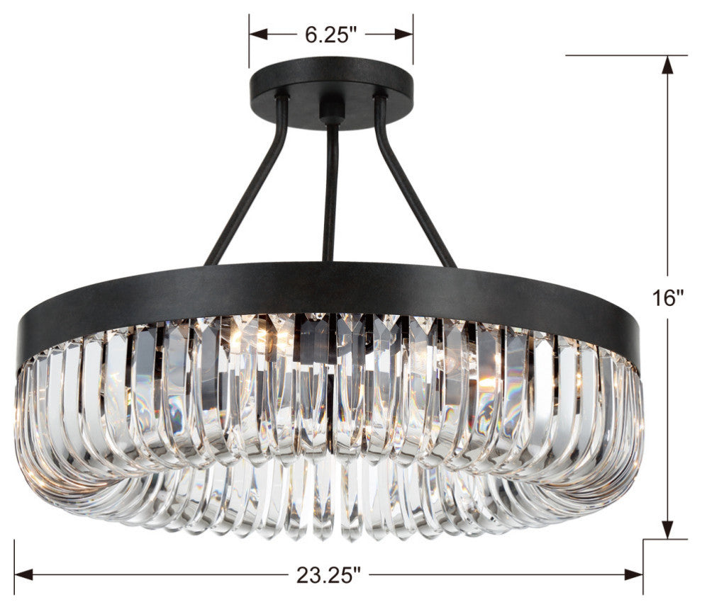 Alister 8 Light Chandelier