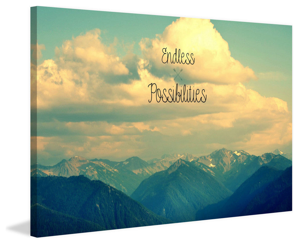 "Endless Possibilities" Painting Print on Wrapped Canvas