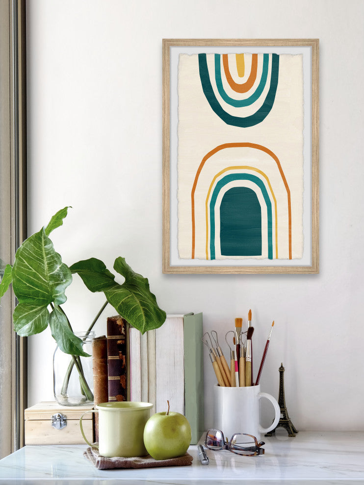 "Gate to the Unknown" Framed Painting Print, 20x30