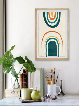 "Gate to the Unknown" Framed Painting Print, 20x30