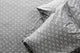 Nautical Anchors 400 TC 100% Matte Sateen Cotton Sheet Set, Charcoal, Twin