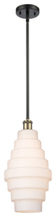 Innovations 516-1S-BAB-G671-8 1-Light Mini Pendant, Black Antique Brass
