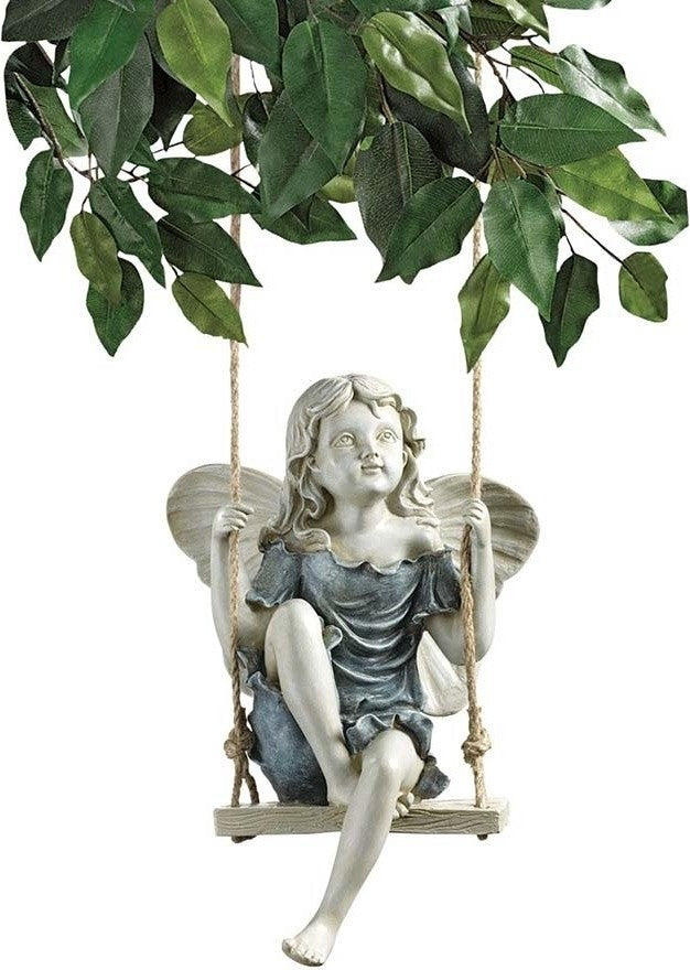 Summertime Fairy On A Swing