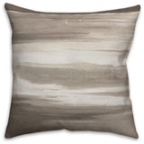 Gray Streaks 18x18 Indoor/Outdoor Pillow
