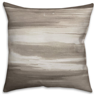 Gray Streaks 18x18 Indoor/Outdoor Pillow