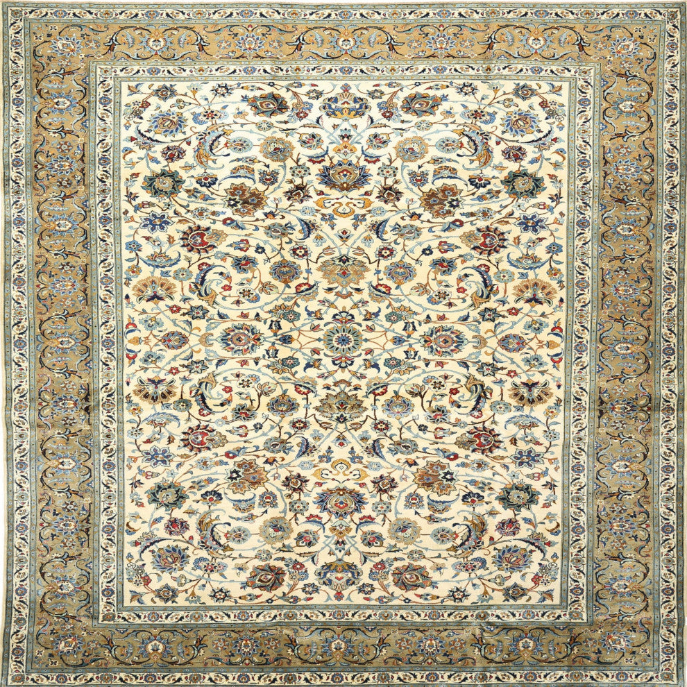 Ahgly Company Indoor Square Traditional Area Rugs, 7' Square