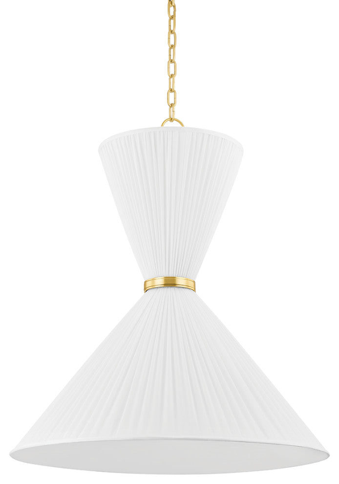 Enid 2 Light Pendant, 30"