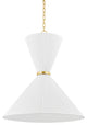 Enid 2 Light Pendant, 30"