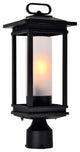 CWI LIGHTING 0412PT7-1-101 Granville 1 Light Black Outdoor Lantern Head