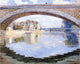 Henri Lebasque The Pont of the Marne at Lagny, 20"x25" Wall Decal