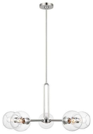 Codyn 5-Light Chandelier, Brushed Nickel