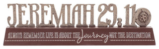Jer.29:11 Brown Tabletop Figurine