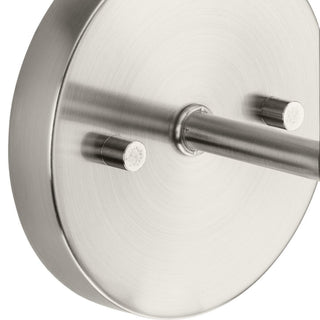 Cofield Collection 2-Light Brushed Nickel Transitional Wall Sconce Vanity Light