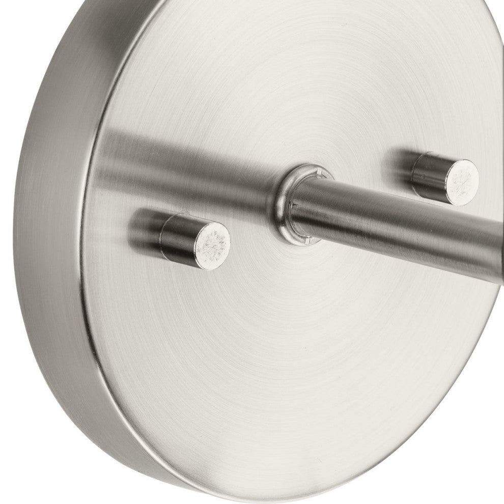 Cofield Collection 2-Light Brushed Nickel Transitional Wall Sconce Vanity Light