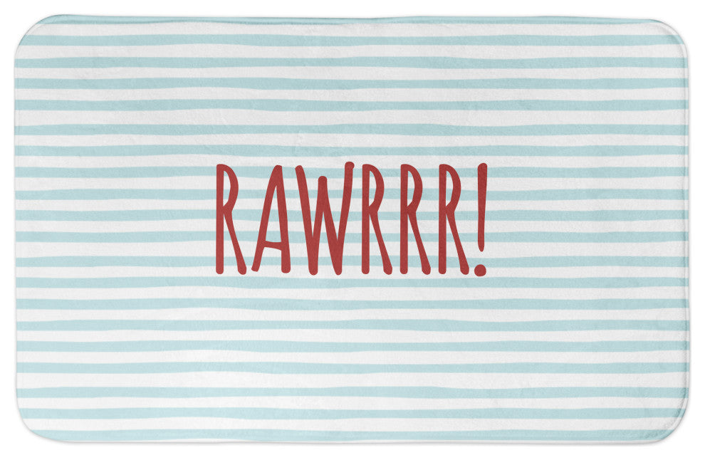 Rawrrr! 34x21 Bath Mat
