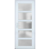 Exterior Prehungdoor Manux 8002 White Silk