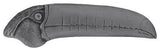 Toucan Pull Antique Brass Left Side, Antique Pewter, Left