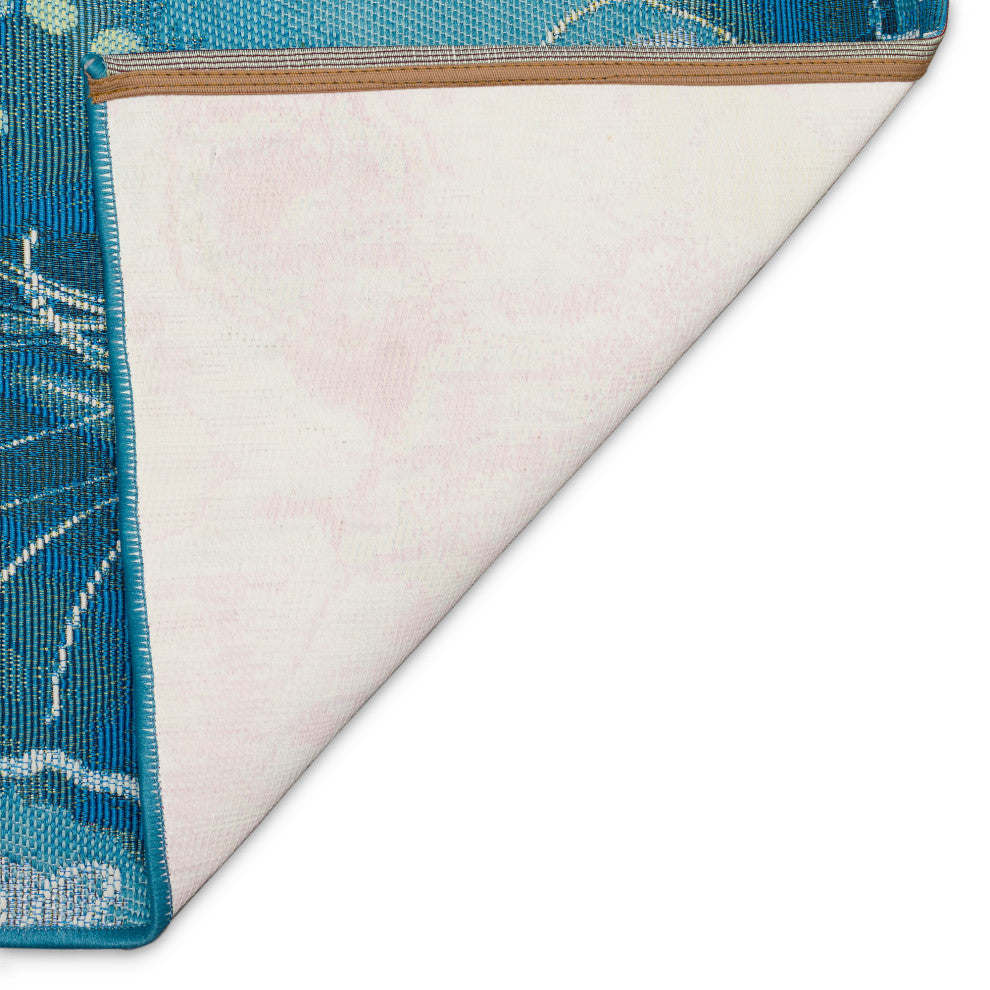 Esencia Jelly Fish Indoor/Outdoor Mat Bloom 1'11"x4'11"