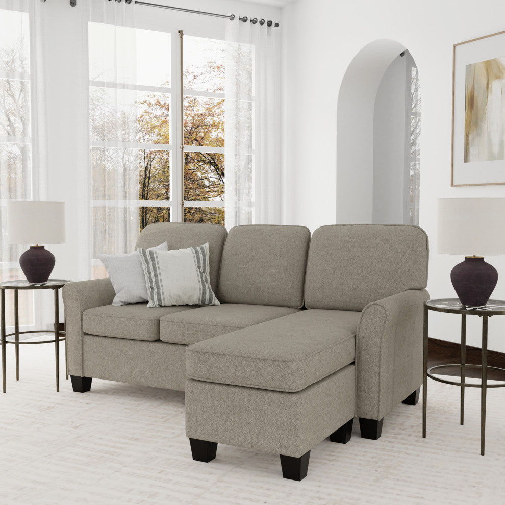 Hillsdale Lorena Upholstered , Greige, Sofas and Loveseats