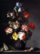 Balthasar Van der Ast Flowers in a Vase With Shells and Insects Wall Decal