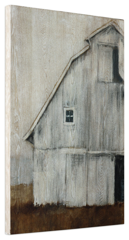 Abandoned Barn Diptych Wall Art Fine Giclee Printed on Hand Finished Ash Wood