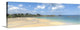 "Saint Lunaire Beach" Wrapped Canvas Art Print, 30"x10"x1.5"