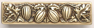 Autumn Squash Pull Antique Brass, Antique Brass