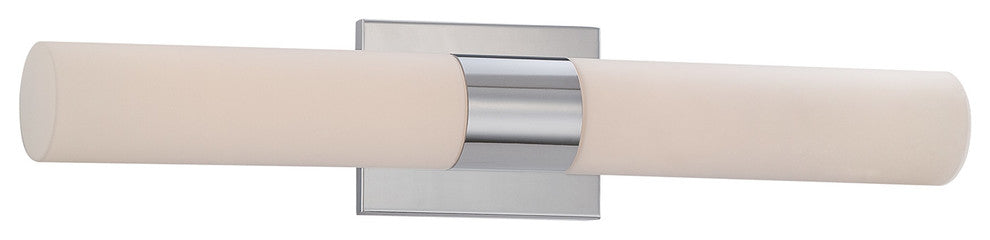 Elementum Bathroom Vanity Wall Light, Chrome, 22", 3500k