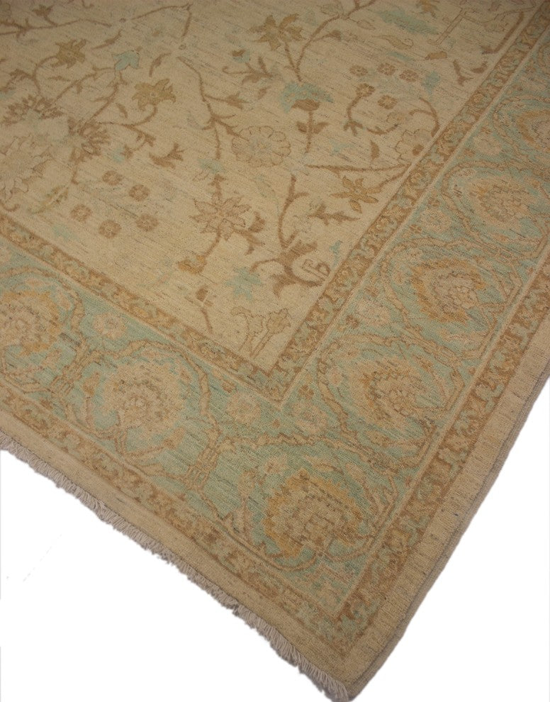 Fine Chobi Oaklynn Ivory Rug 9'0"x6'2"