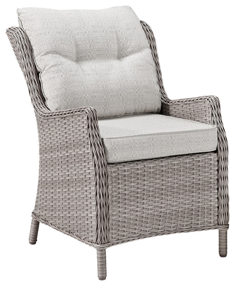 Ove Decors Vance 3-piece Patio Conversation Set in Grey