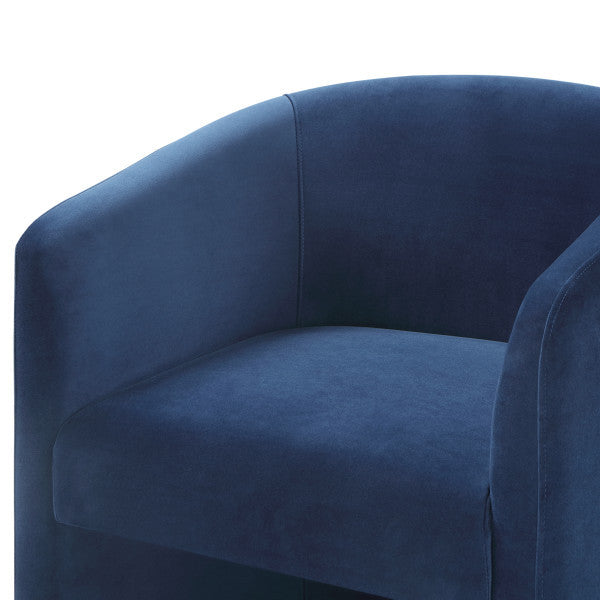 Iris Upholstered Dining/Accent Chair Coco, Indigo
