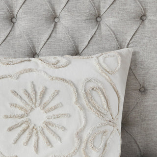 Madison Park Violette 3 Piece Tufted Cotton Chenille Coverlet Set