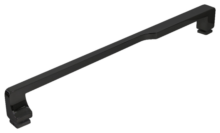 Frederick 47 in. W x 70 in. H Shower Door in Matte Black with Clear Glass