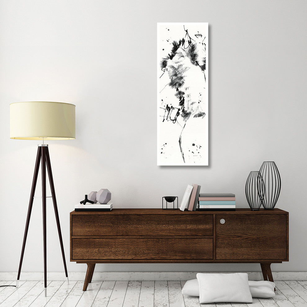 "Fashion Strokes VIII" Digital Paper Print by Anne Tavoletti, 20"x56"