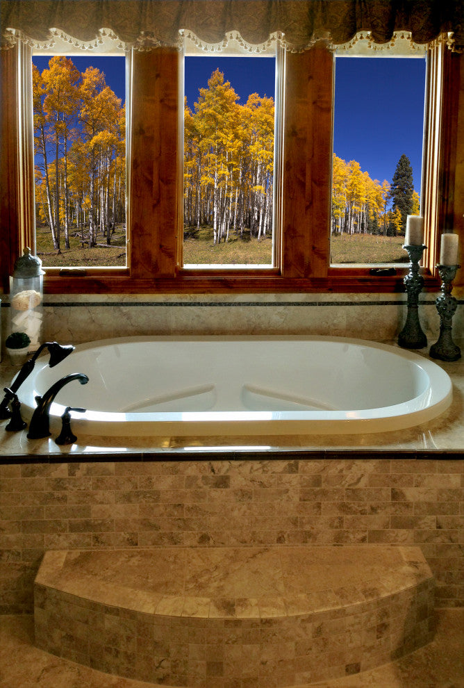 Zen Oval 66"x42" Soaker Tub Only
