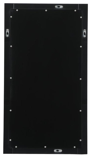 Elegant Decor Aqua Vanity Mirror Black