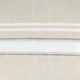 DII White French Stripe Tablecloth 60"x104"