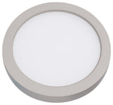 Round LED Energy Star Flush Mount, Nickel