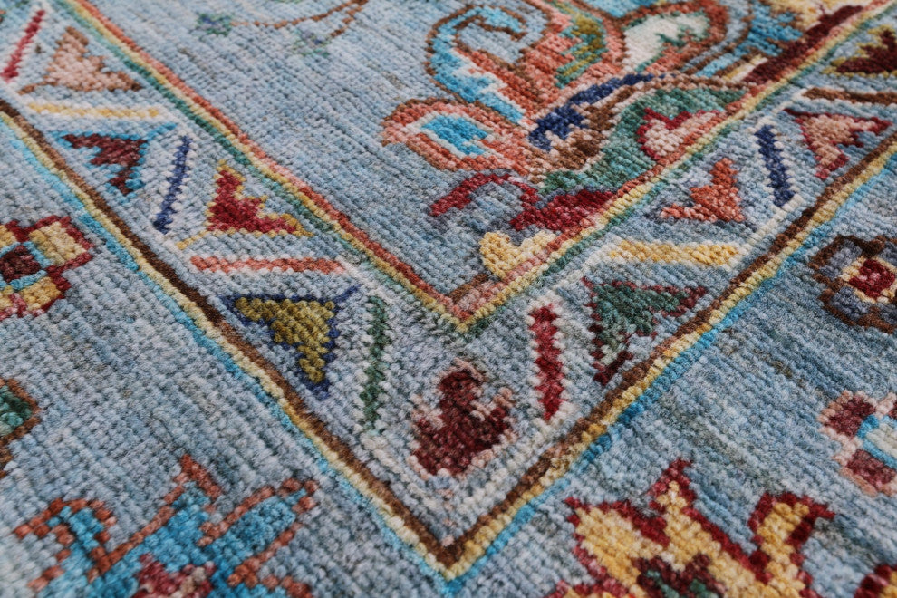 Handmade Persian Tabriz Wool Rug 5' 7" X 7' 11" Q9910